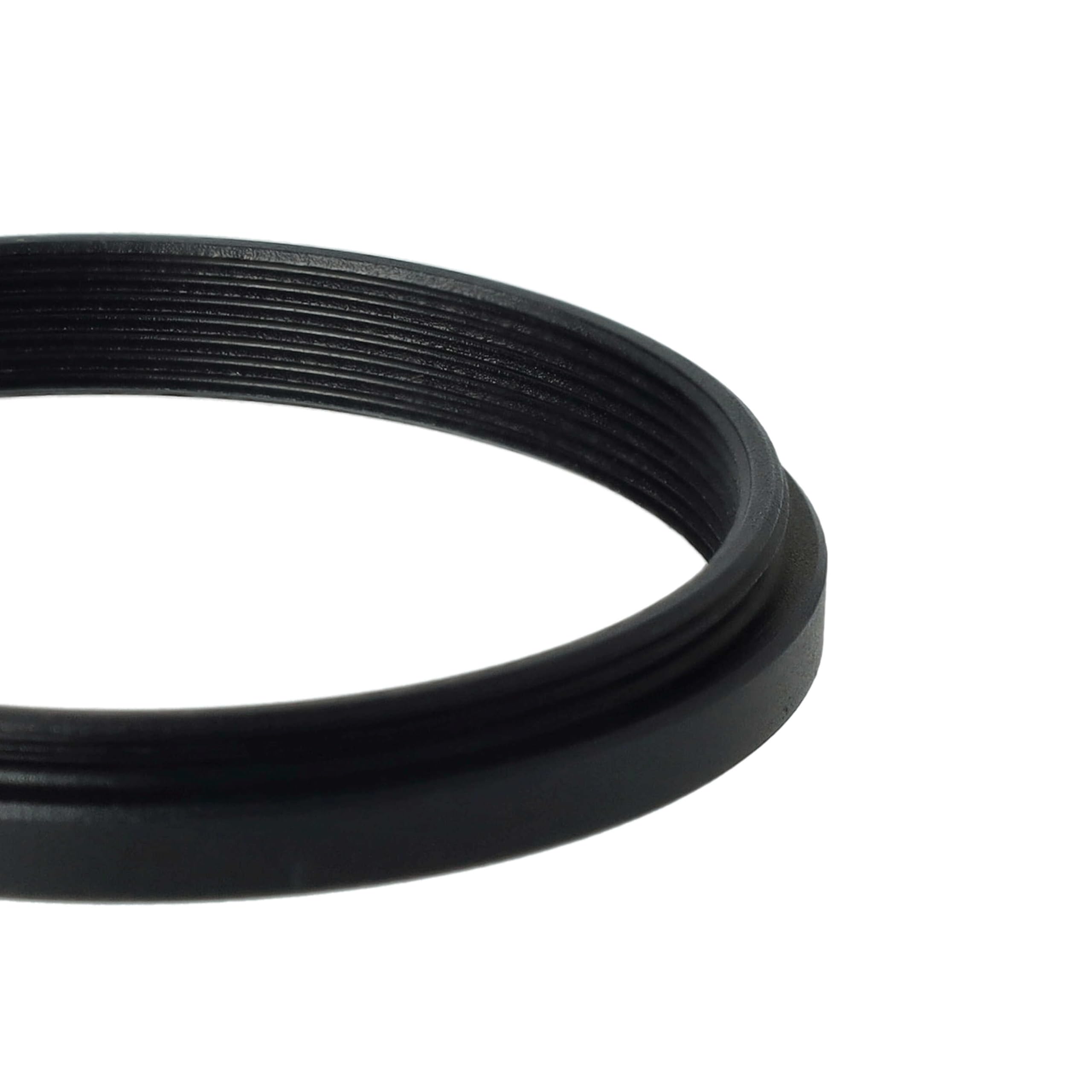 vhbw Step-Down-Ring adapter od 46 mm do 43 mm do obiektywu aparatu | Adapter filtra, metal czarny