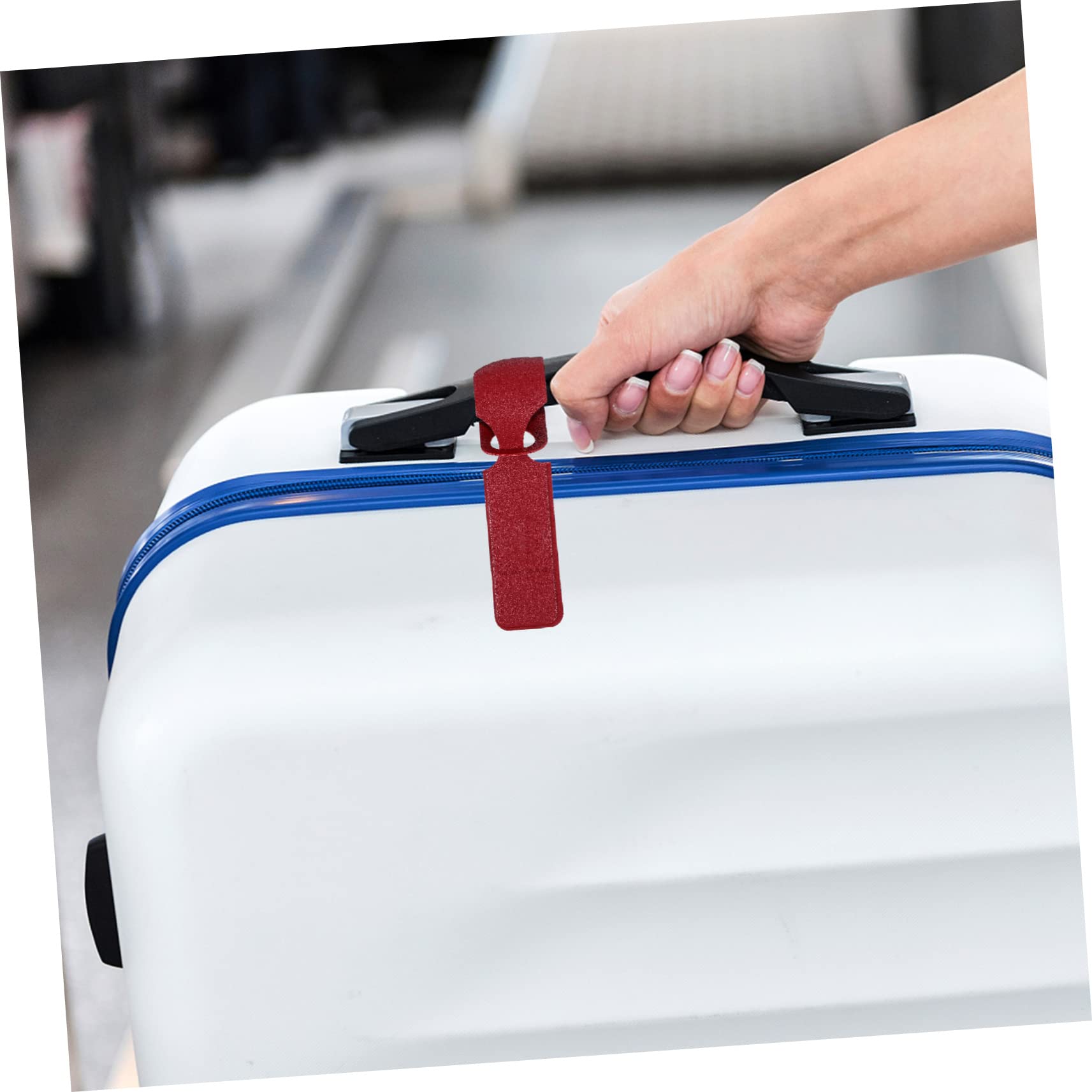 3 Set Etichette Per Bagaglio Colorate Pu Leggere E Resistente Identificatori Per Valigie Con Design E Portatile Per Viaggi E Aeroporti 10 Pezzi*3