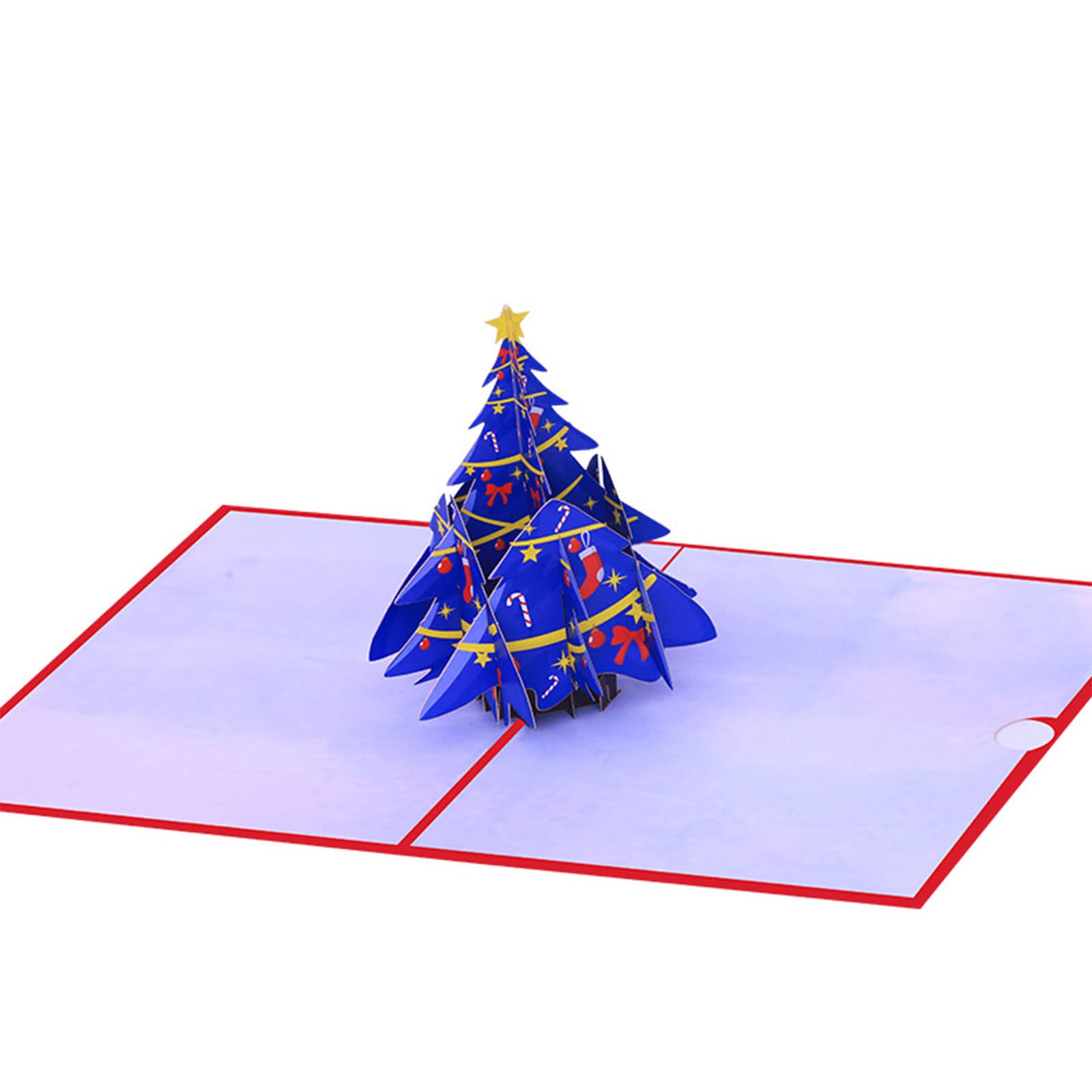 Tsophreniq Christmas for Card, Christmas Tree, 3D Popup Greeting Cards, Greeting Cards with Envelopes