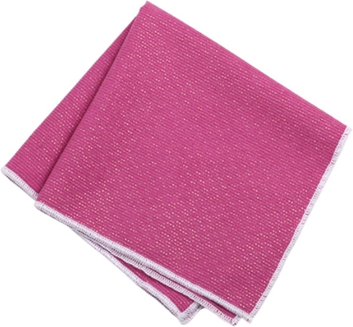 Pocket Squares For Men 10Pcs Gold Dots Solid Color Brown Pocket Square Cotton Linen White Handkerchief Banquet Wedding Hanky