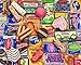 Springbok - Snack Treats - 500 Piece Jigsaw Puzzle- Nostalgic Photo of Our Favorite Snacks from Past