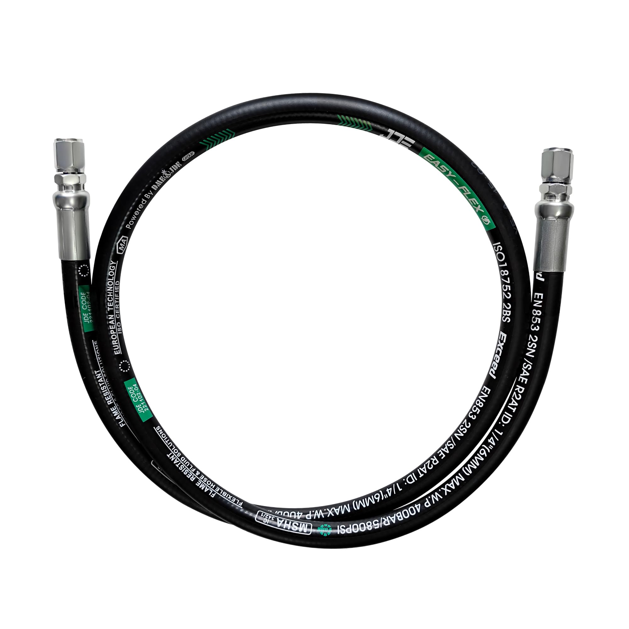 Heroson 26711-08-08RW Hydraulic Hose Swivel Assembly 1/2