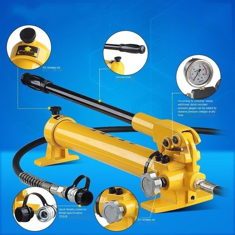 Manuelle Hydraulikpumpe Tragbare Hochdruckpumpe für Industrie- und Automobilanwendungen