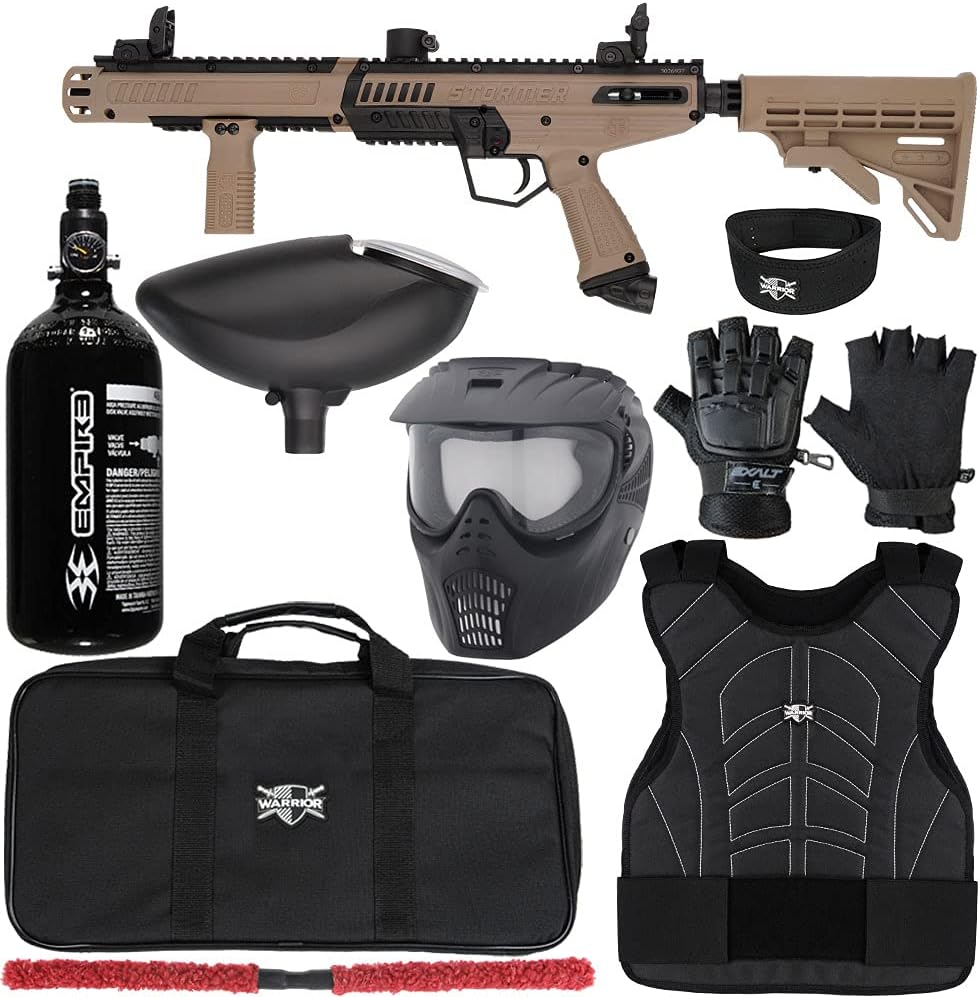 Action Village Tippmann Stormer Tactical Protector Level 1 Paintball Gun Package Kit