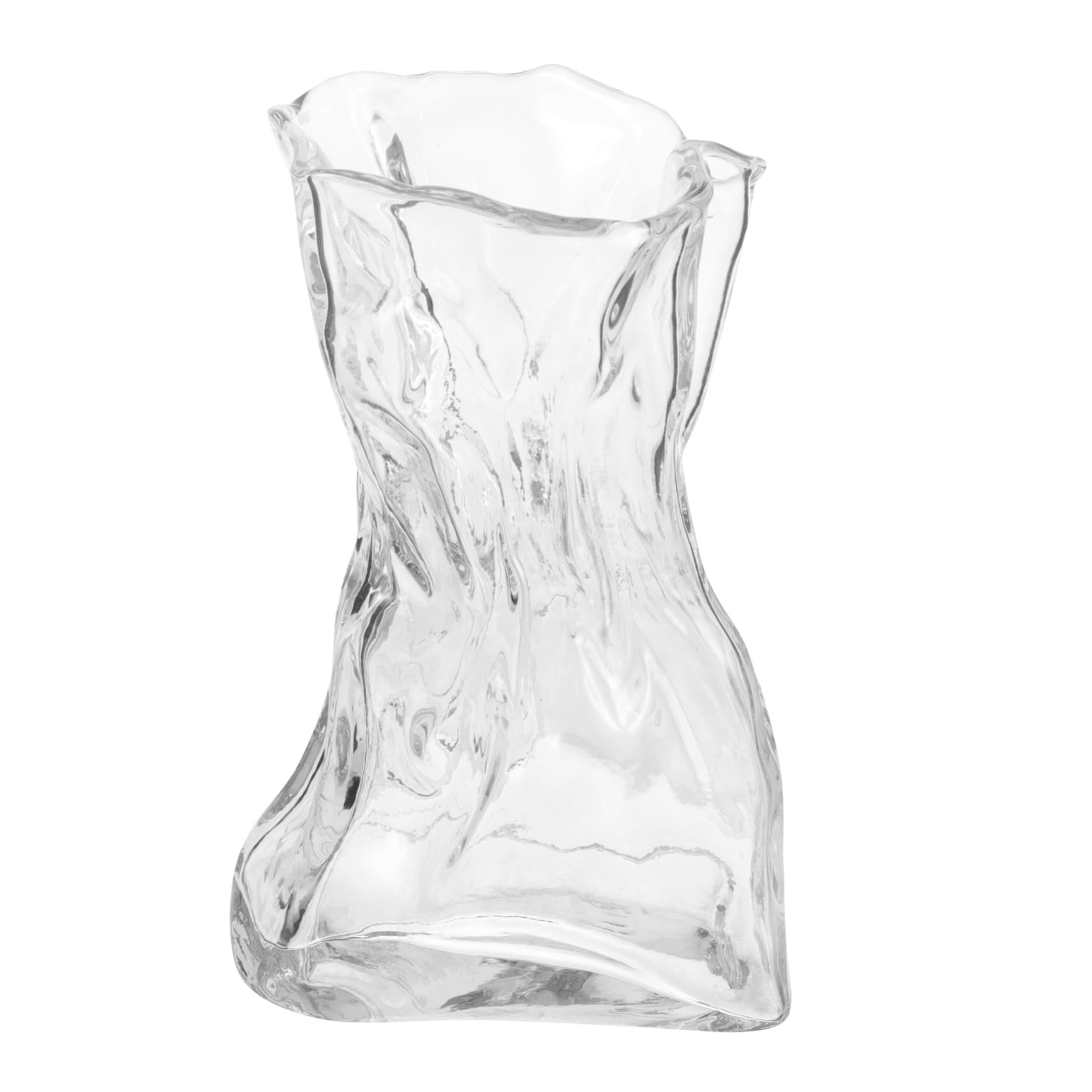 Vase pour fleurs séchées transparent solution déco contre les intérieurs ternes