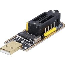 FTVOGUE CH341A USB Programmer Module, Printed Circuit Board, Quick SPI Programming Tool for STC Microcontroller and EEPROM Writing