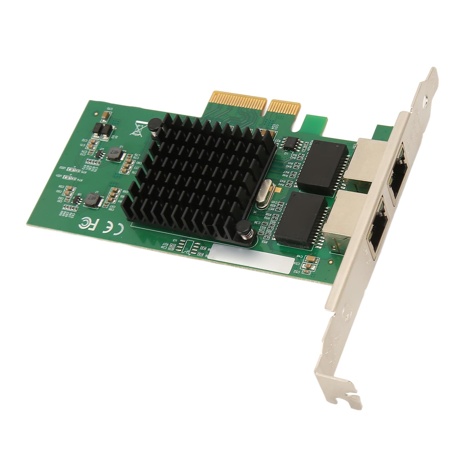 SIXRUN Karta Sieciowa Serwerowa PCIe X4, 10/100/1000Mbps