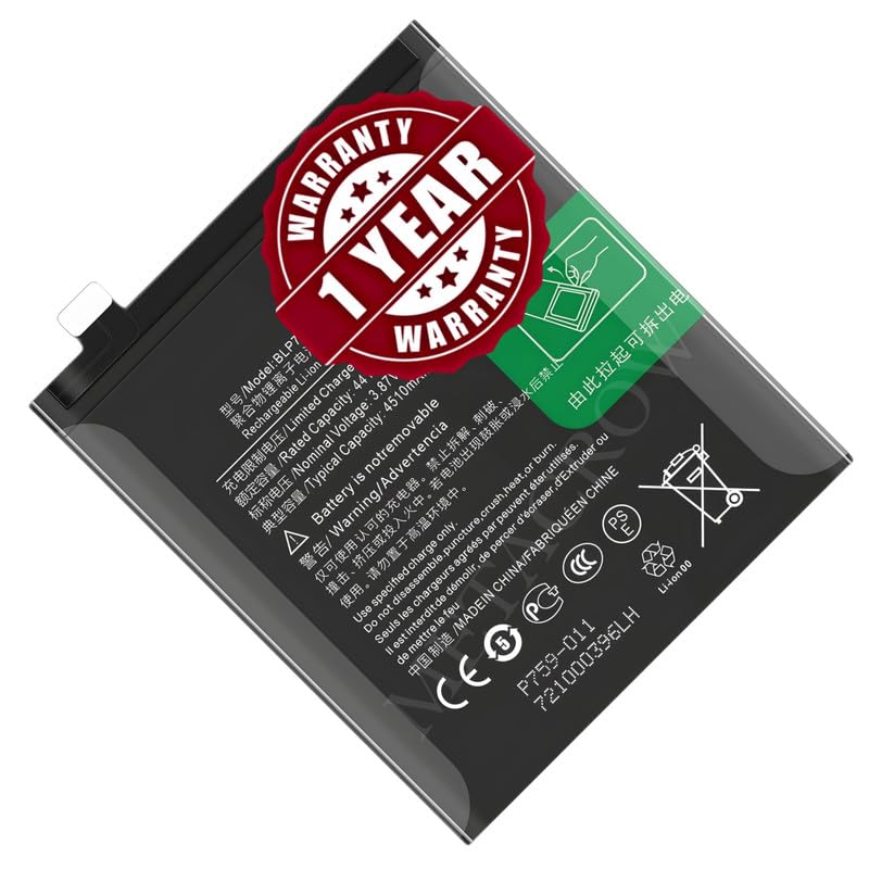 Image of Original BLP759 Battery Compatible for OnePlus 8 Pro (IN2020, IN2021, IN2023, IN2025) - (4510mAh) - 1 Year Warranty JK10