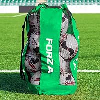 Sac à Ballons FORZA Premier – Filet Pour 12 Ballons, 86x46 Cm, En PVC, Avec Sangle Rembourrée