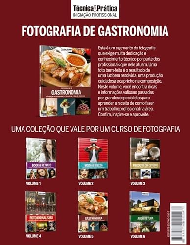 Coleção Iniciação Profissional Vol 5: Fotografia de Gastronomia: Produção em Restaurantes, Dicas de
