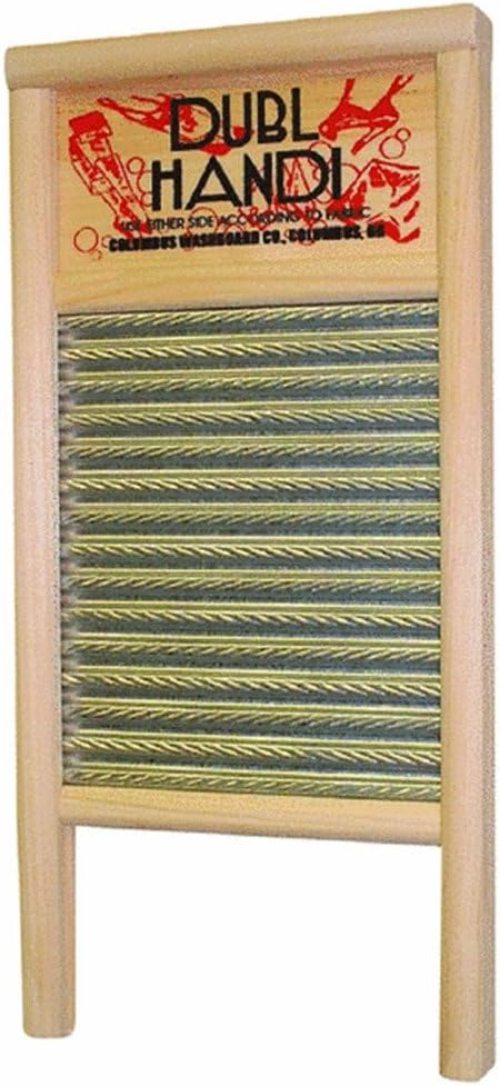 Columbus Washboard2133 Washboard, 7 x 8-1/2" Stainless Steel Freestanding Sink