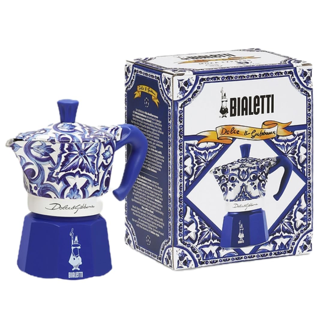 限定品 BIALETTI DOLCE&GABBANA ドルチェ&ガッバーナ 青｜生活家電・空調