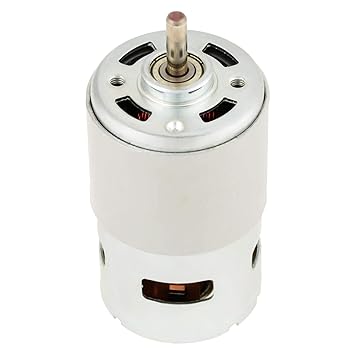 Good Gloss, Simple and Generous Wear-Resisting 12V Dc Motor, 7000Rpm High Speed Dc Motor, High Speed and Small Size for Electric Screwdriver Electric Tools