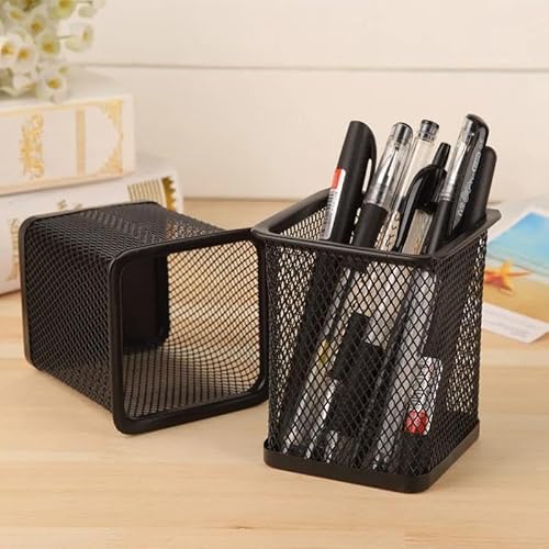 kit porta caneta kit Organizador De Mesa Escritório Aramado, Porta Caneta Lápis Clips bloco de notas