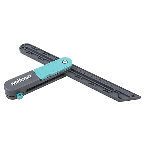 wolfcraft Fausse Equerre avec fonction trusquin I 6958000| Pour pose