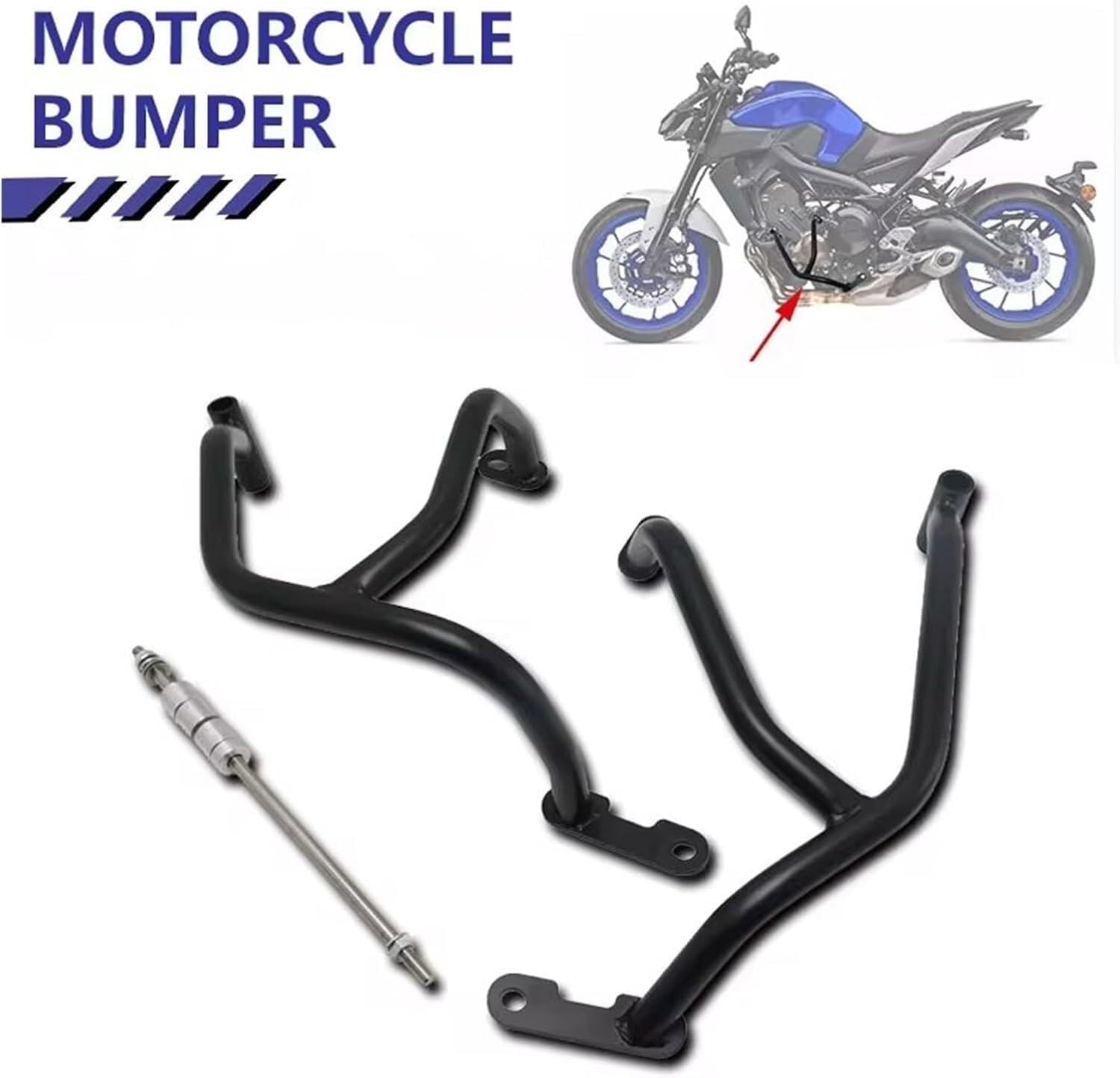 Barre protezione moto Telaio per barra di protezione per motocicletta per FJ-09 per MT-09 2013 2014 2015 2016 2017 2018 2019 2020