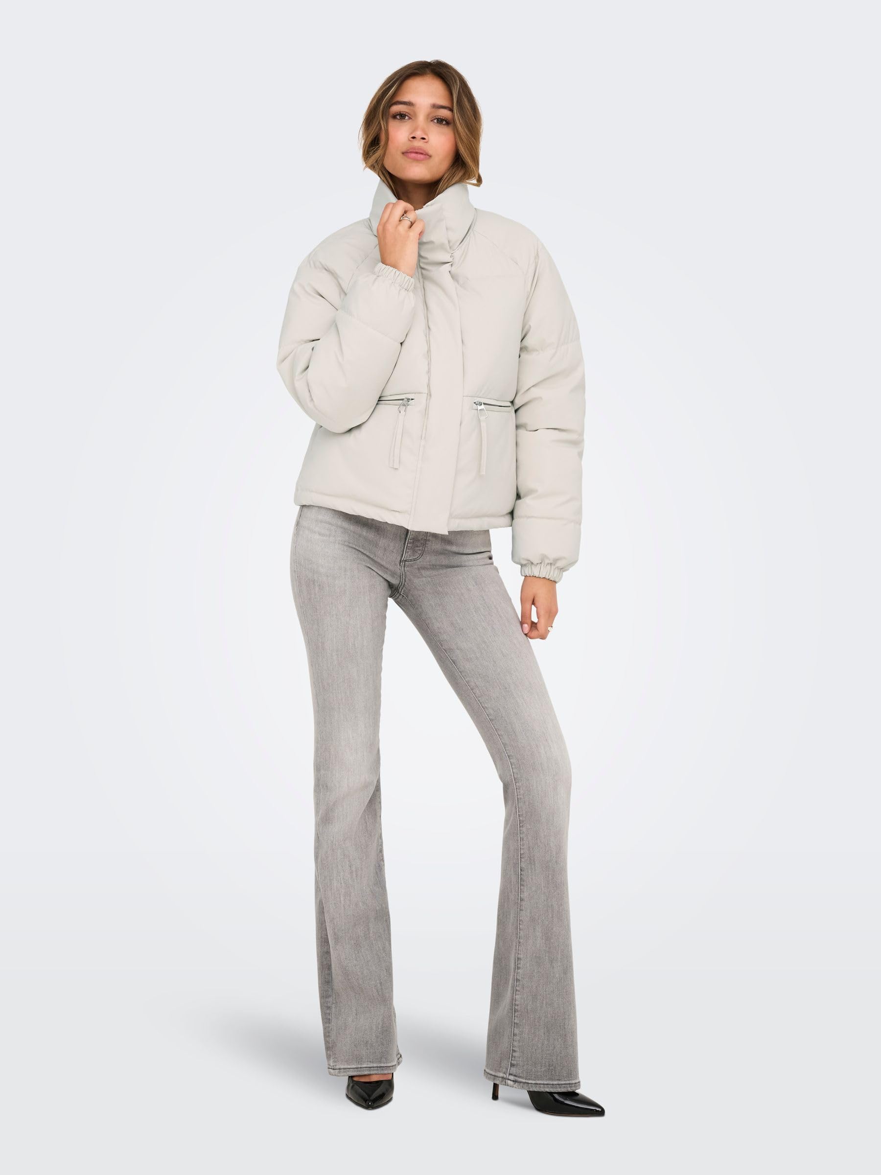 JDY Jdyfrey Flotte Short Jacket Otw Yfm frey Flotte - Giacca corta Otw Yfm Donna (Pacco da 1)