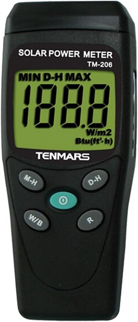 Ambient Weather TM-206 Solar Power Meter (Pyranometer)