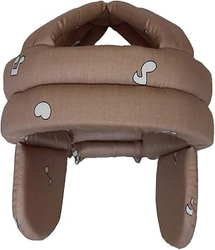 Head Protective Hat Soft Helmet for Epilepsy Seizures Prevent Head Injuries, Full Head Protector Fall Protection Hat Cap Anti-Collision with Ear Protection