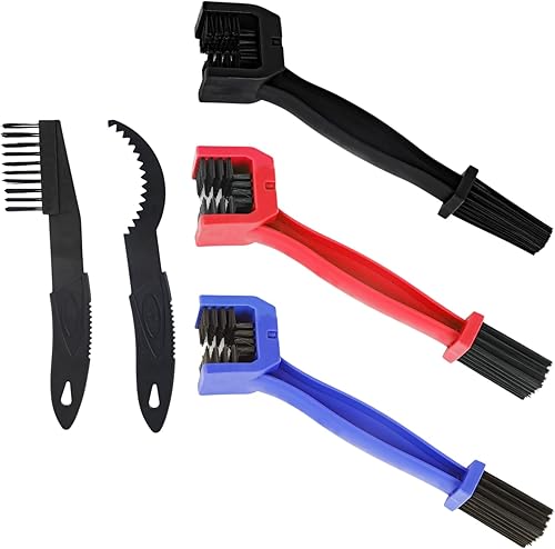 Kit de limpiador y lubricante de cadena de bicicleta, juego de herramientas de limpieza de cadenas de bicicleta y motocicleta con cepillo, limpiador