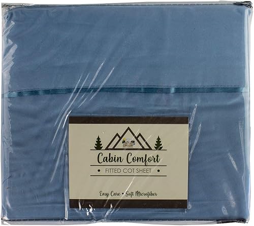 Cabin Comfort - Sábana para cuna para camping y catras, se adapta cómodamente a todas las camas de tamaño de cuna de 72 x 28 pulgadas, súper suave Cabin Comfort - Sábana para cuna para camping y catras, se adapta cómodamente a todas las camas de tamaño de cuna de 72 x 28 pulgadas, súper suave