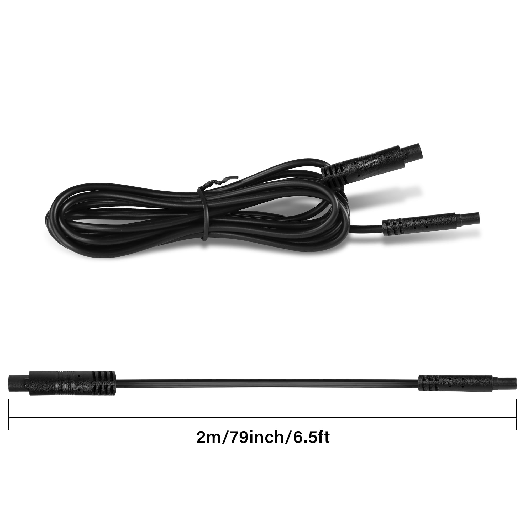 GINTOOYUN Kabel przedłużający do kamery samochodowej 4-pinowy męski na żeński, wodoodporny i amortyzujący wstrząsy kabel adaptera kamery do systemu monitorowania cofania pojazdu (1,5 m) (4-pinowy)