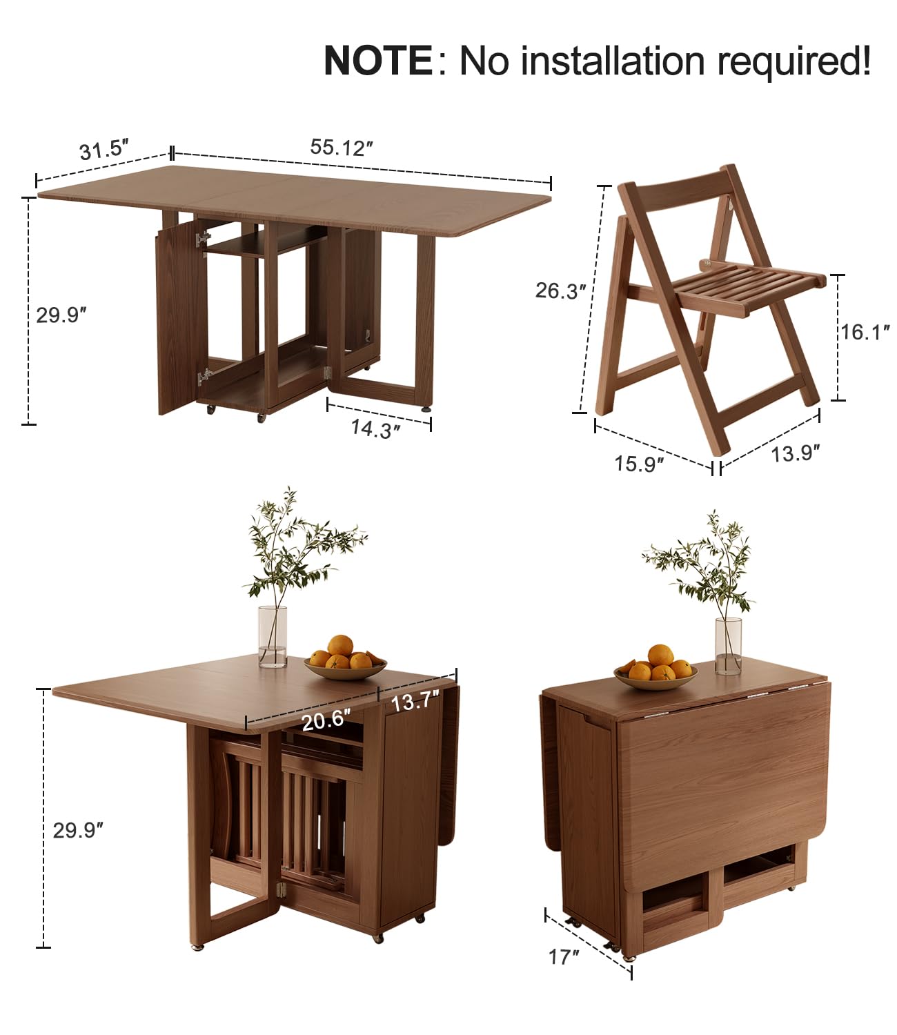 テーブル・チェア・ハンモック DOD WOOD FOLDING TABLE Jiminy S