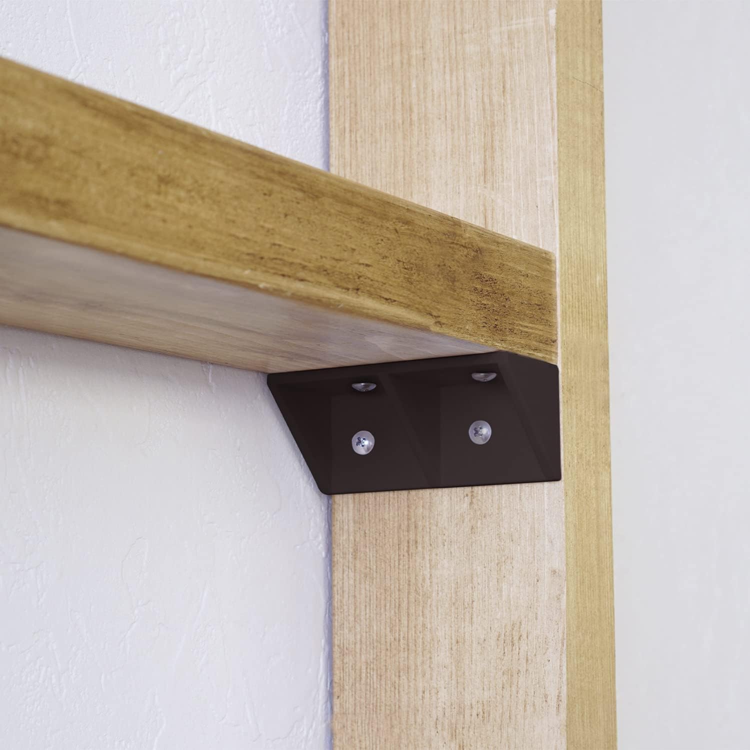 LABRICO 2 x 4 Shelf Support Single | Build Shelving with Ease | D.I.Y Storage Parts for Wall Shelves and Decorative Posts