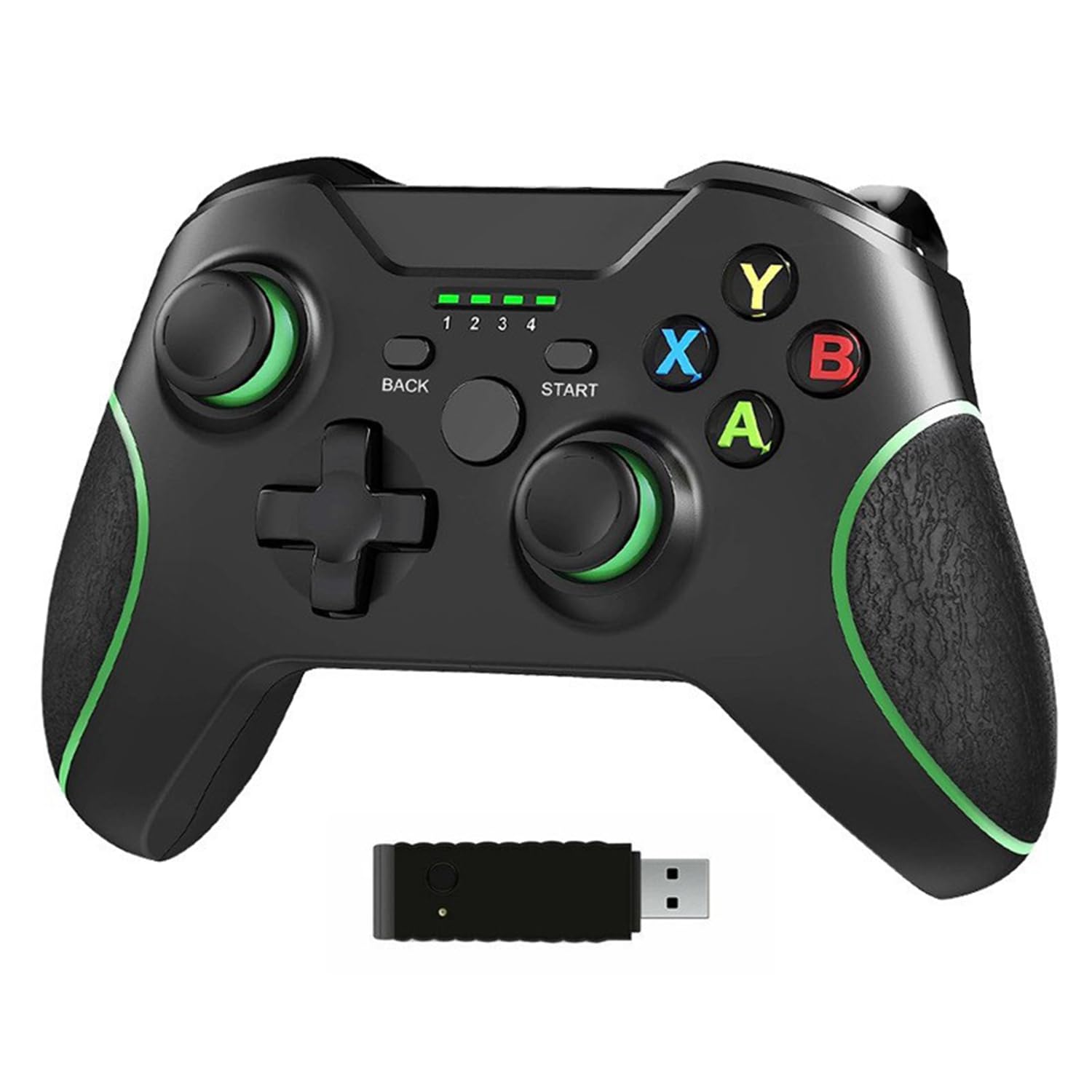 gausfine Wireless Controller Compatible With Xbox Series PC Windows 7/8/10/11 with 2.4GHZ Wireless Adapter Gamepad