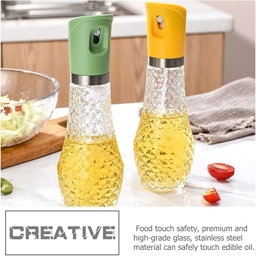 Miniatura 7 de CALLARON Pulverizador de aceite para cocinar, botella dispensadora de aceite de oliva, botella de vinagre, dispensador de salsa de soja, rociador de