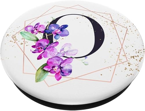 Miniatura 2 de Orchids Plants Flower - Soporte para teléfonos y tabletas, diseño floral, color blanco, Negro