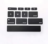Vista 5 de Teclas de teclado de repuesto para MacBook Pro Retina de 13 pulgadas y 15 pulgadas A1706 A1707 (2016 2017), compatible con MLH12LL/A MPXV2LL/A