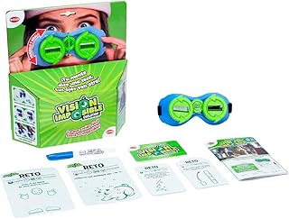 Comprar Bizak Visión Imposible Evolution, Juego de desafíos y retos visiuales para Adolescentes con Gafas giratorias y 3 Modos de visión: Invertida, Doble Lateral y Doble girada (63200100)
