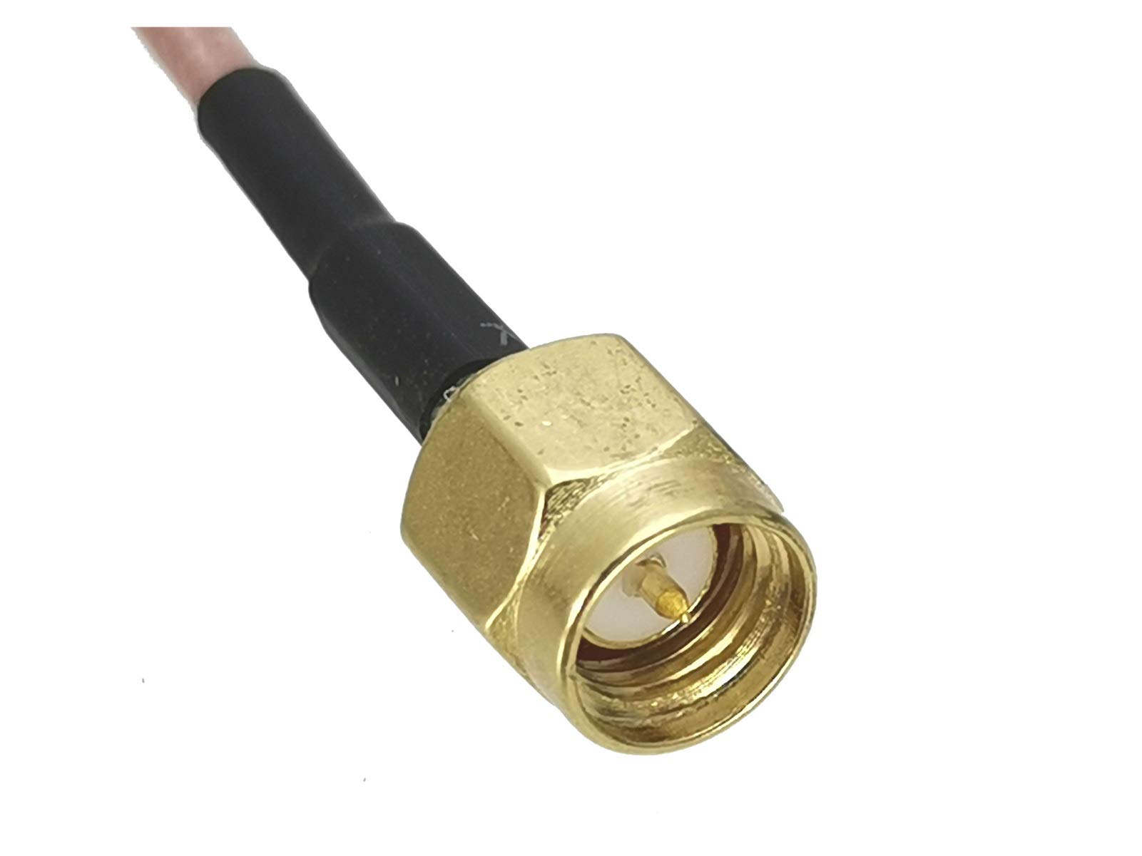10pcs RG316 SMA Maschio Maschio per CONNETTORE Maschio Maschio SMA CONNETTORE RF Coassiale Cavo coassiale coassiale per Antenna Radio 4 Pollici ~ 5m (Color : 5M)