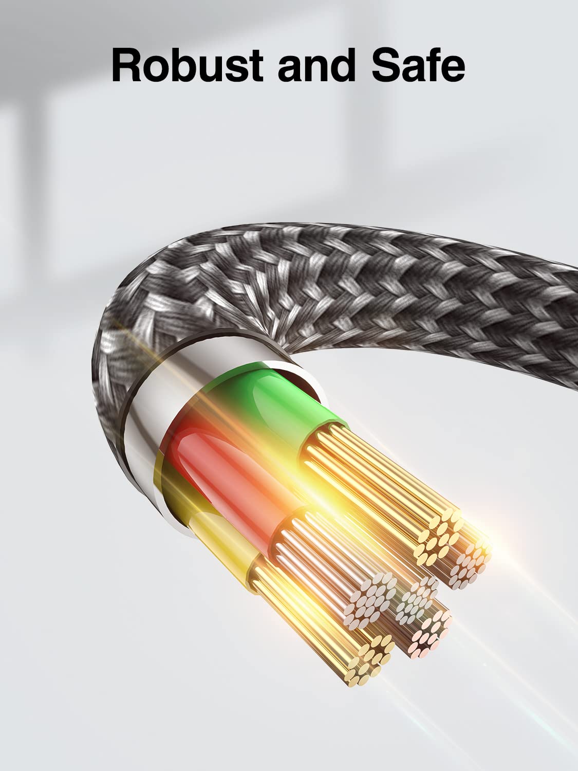 Cavo USB C 2M+2M,3.1A Cavo USB Type-c Nylon Ricarica Rapida per iPhone 17 16 15 Pro Max, Samsung Galaxy S25/24/S23, Pixel 7 iPad Pro MacBook Air