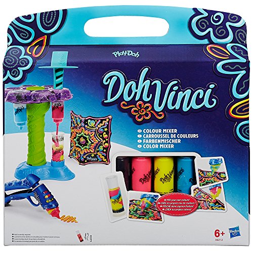 Doh Vinci - A9212eu40 - Kit De Loisirs Créatifs - Carrousel des Couleurs