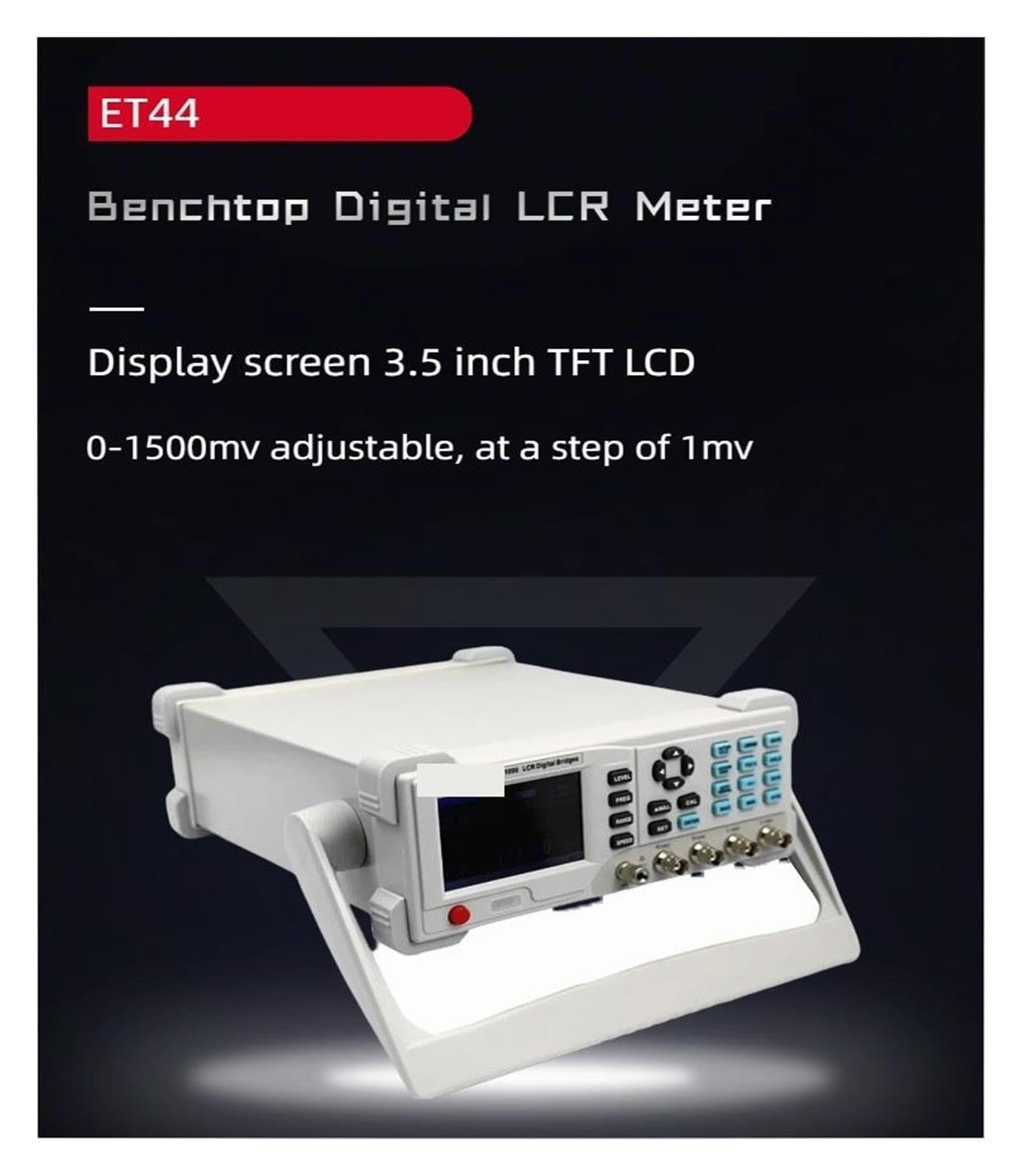 ET4501 Strumento Di Misura Elettronico Digitale Da Banco LCR Bridge Meter 480x320