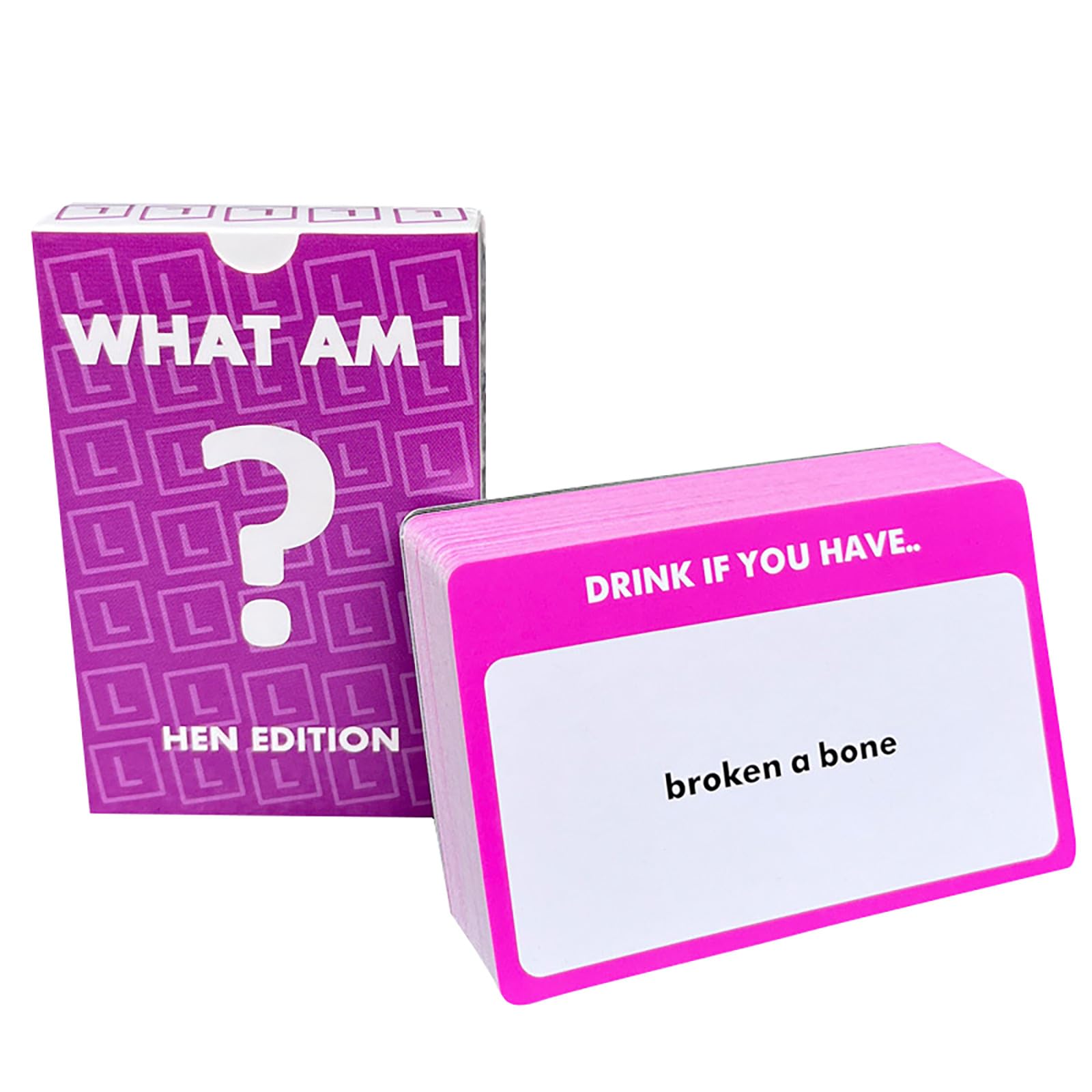 What Am I Interactive Card Game Family Party Guessing Game for Kids Adults Group Activities (Purple, One Size)