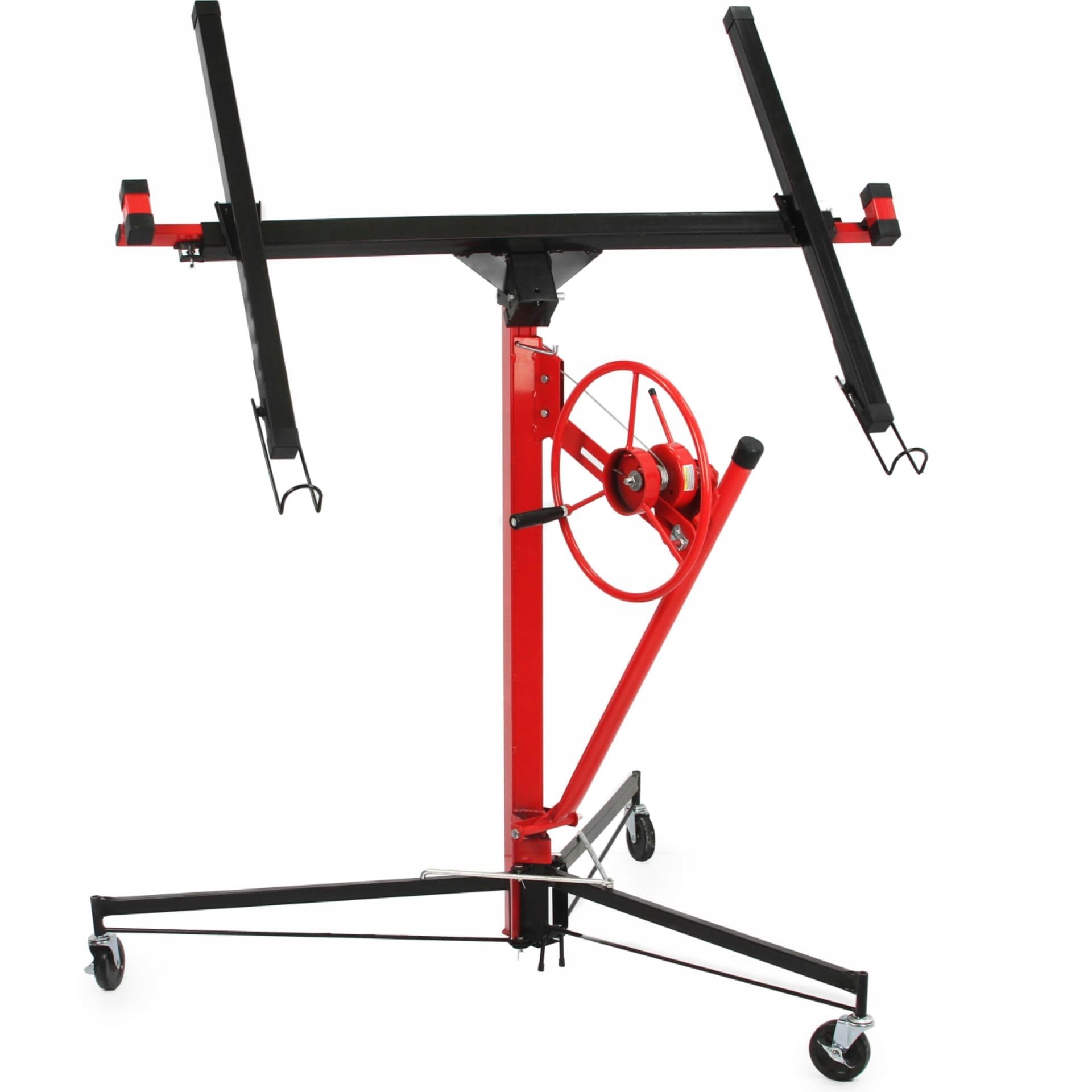 IMJ-Global - Alzalastre per Cartongesso Professionale a Doppia Chiusura, Alza Pannelli Cartongesso con Altezza di Lavoro 135-335cm e Portata Massima di 68KG, Alza Lastre Telescopico