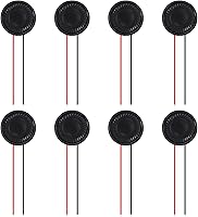 Vista 1 de 8 piezas de altavoces redondos de 28 mm, 8 ohmios, 2 W, altavoces compatibles con pequeños reproductores de audio MP3 MP4