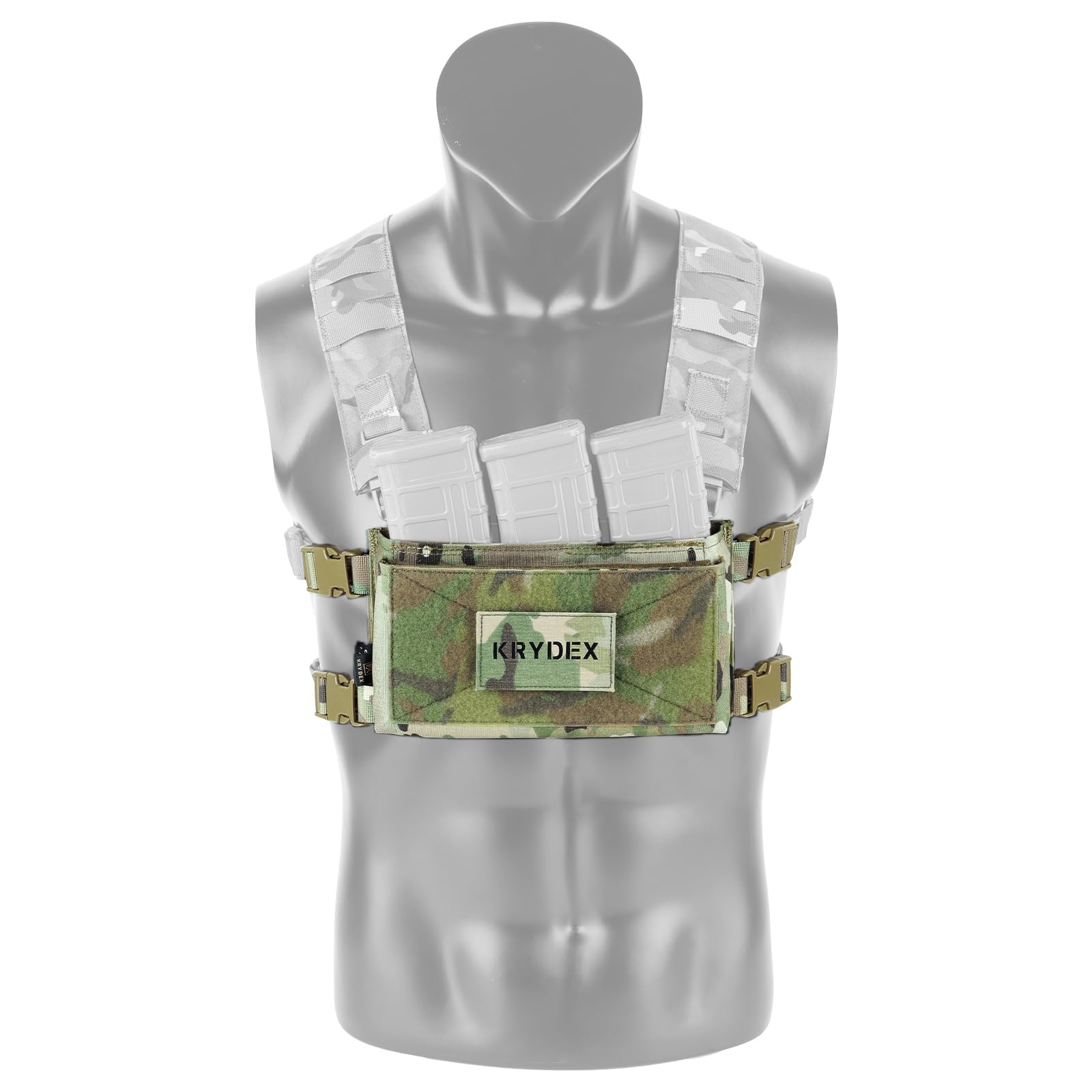 KRYDEX GEAR MK3 Plakat mit Hakenverschluss für Taktische Weste Chest Rig