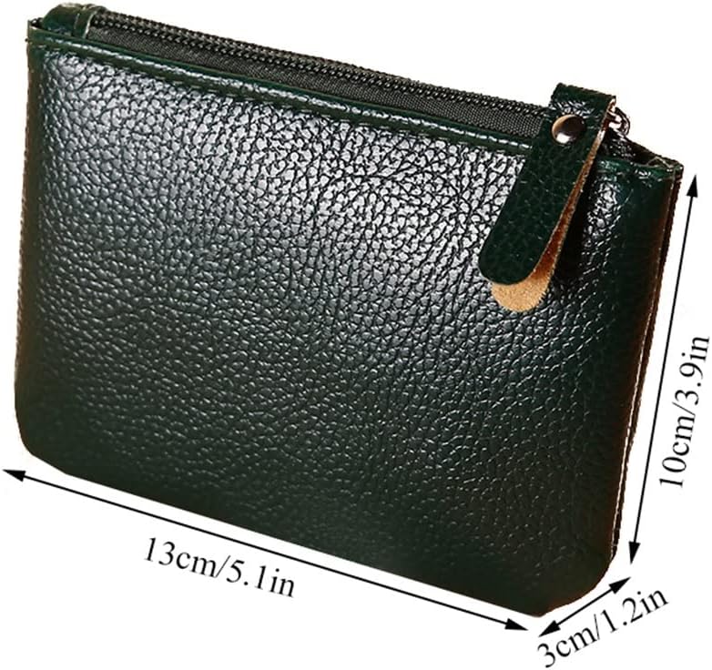 Mini Wallet Coin Purse Female PU Leather Women Small Hand Bag Multifunction Cash Pouch Card Holder(white-Dinosaur Doodle4)
