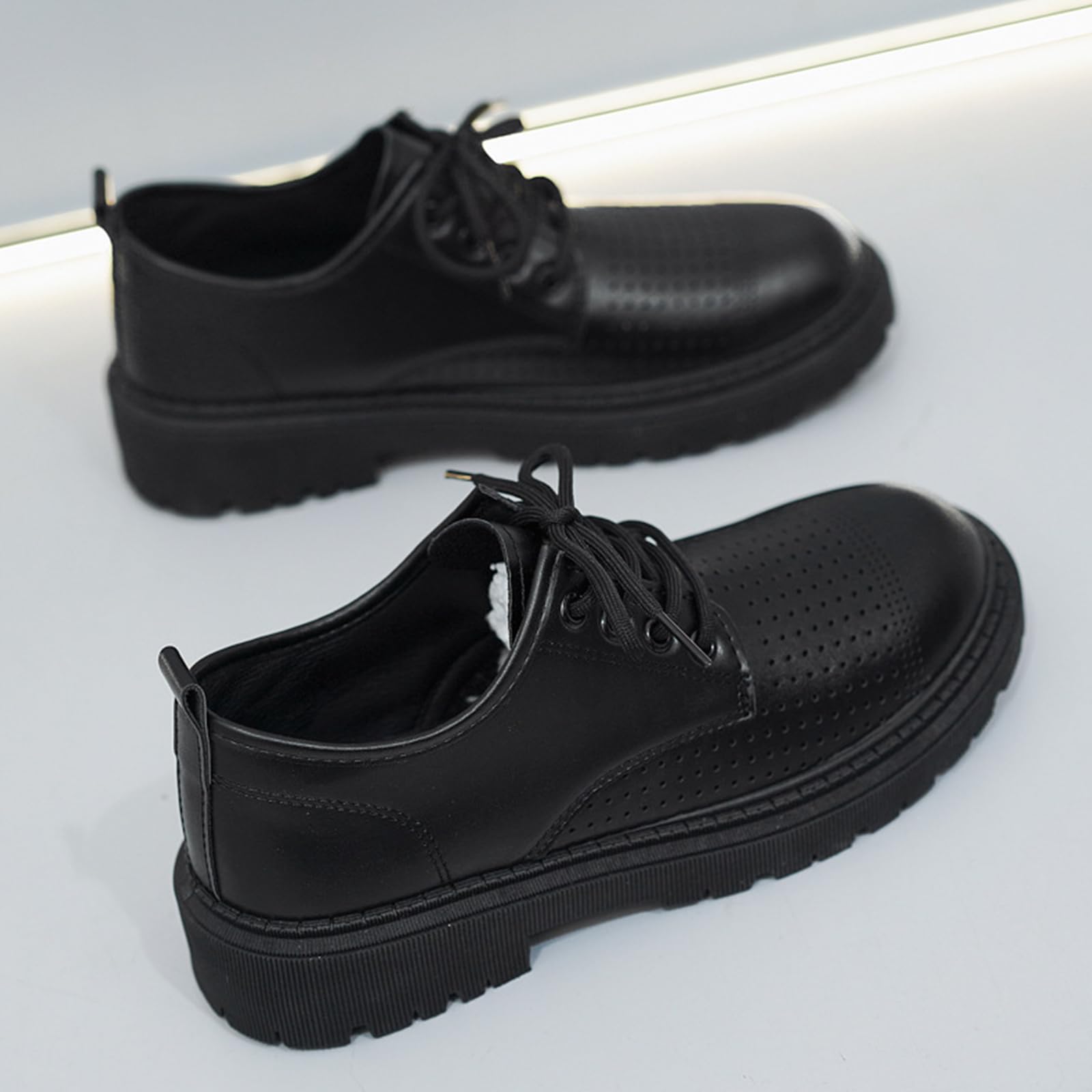 Scarpe Eleganti da Uomo con Lacci | comode, in Pelle, Antiscivolo, Classica, Oxford, Festa, Formali, Ufficio, sposa