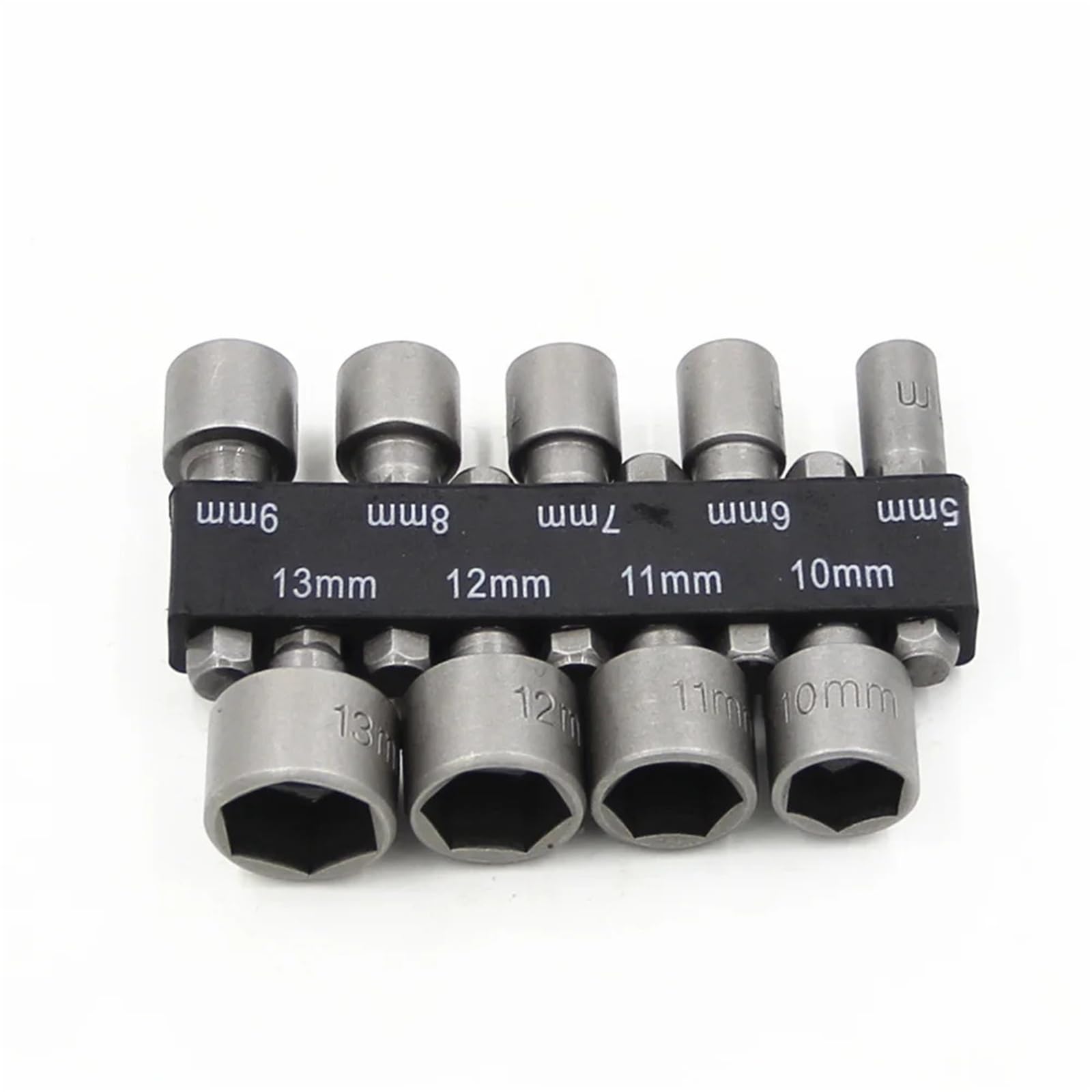 Cacciavite a bussola esagonale, punte da trapano, set di chiavi a bussola, adattatori for punte da trapano 9/14 pezzi(9 PCS)