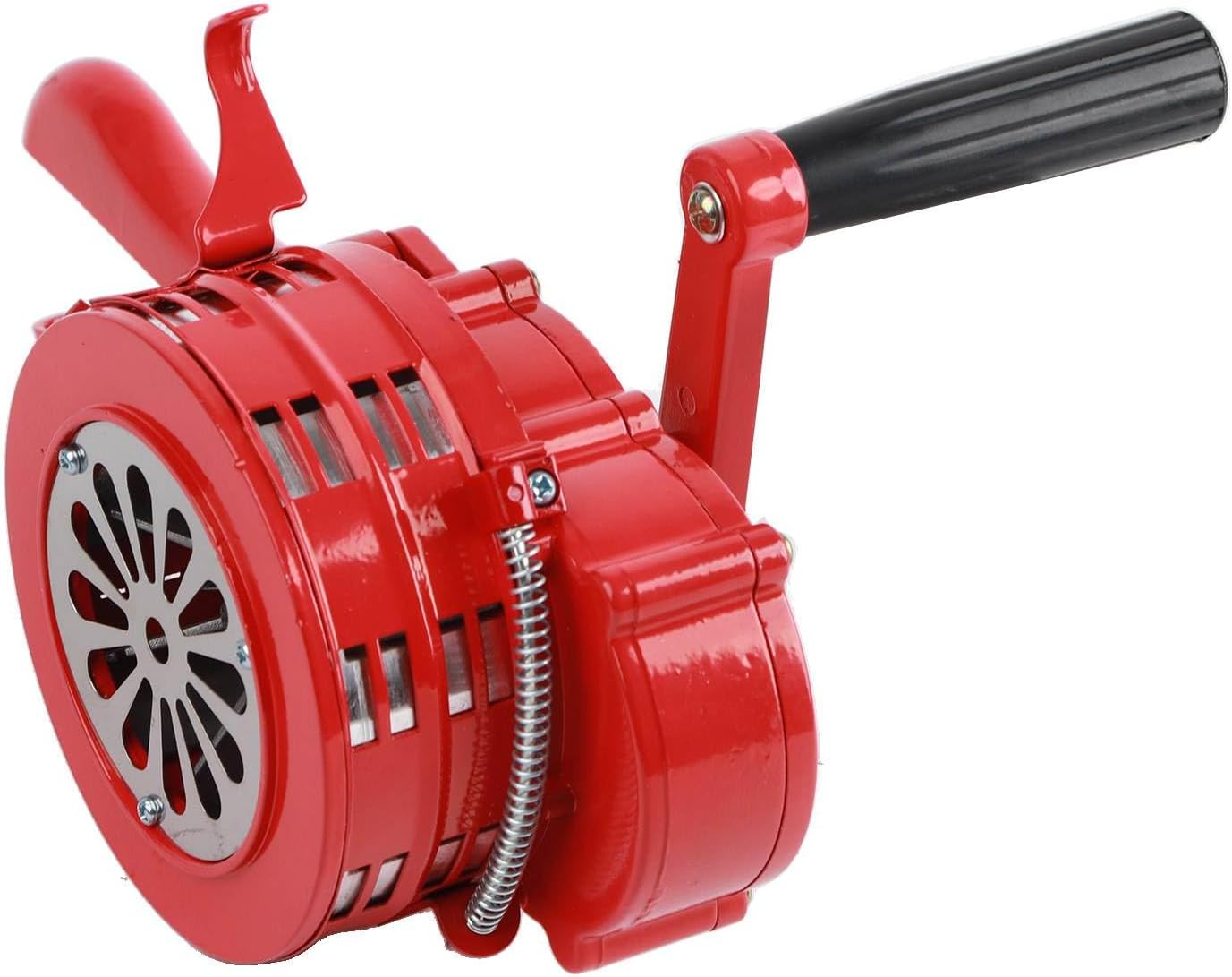 Hand Crank Siren Portable Hand Crank Siren , Manual Alarm 120DB Alarm Handheld Air Red Loud Emergency Safety Manual