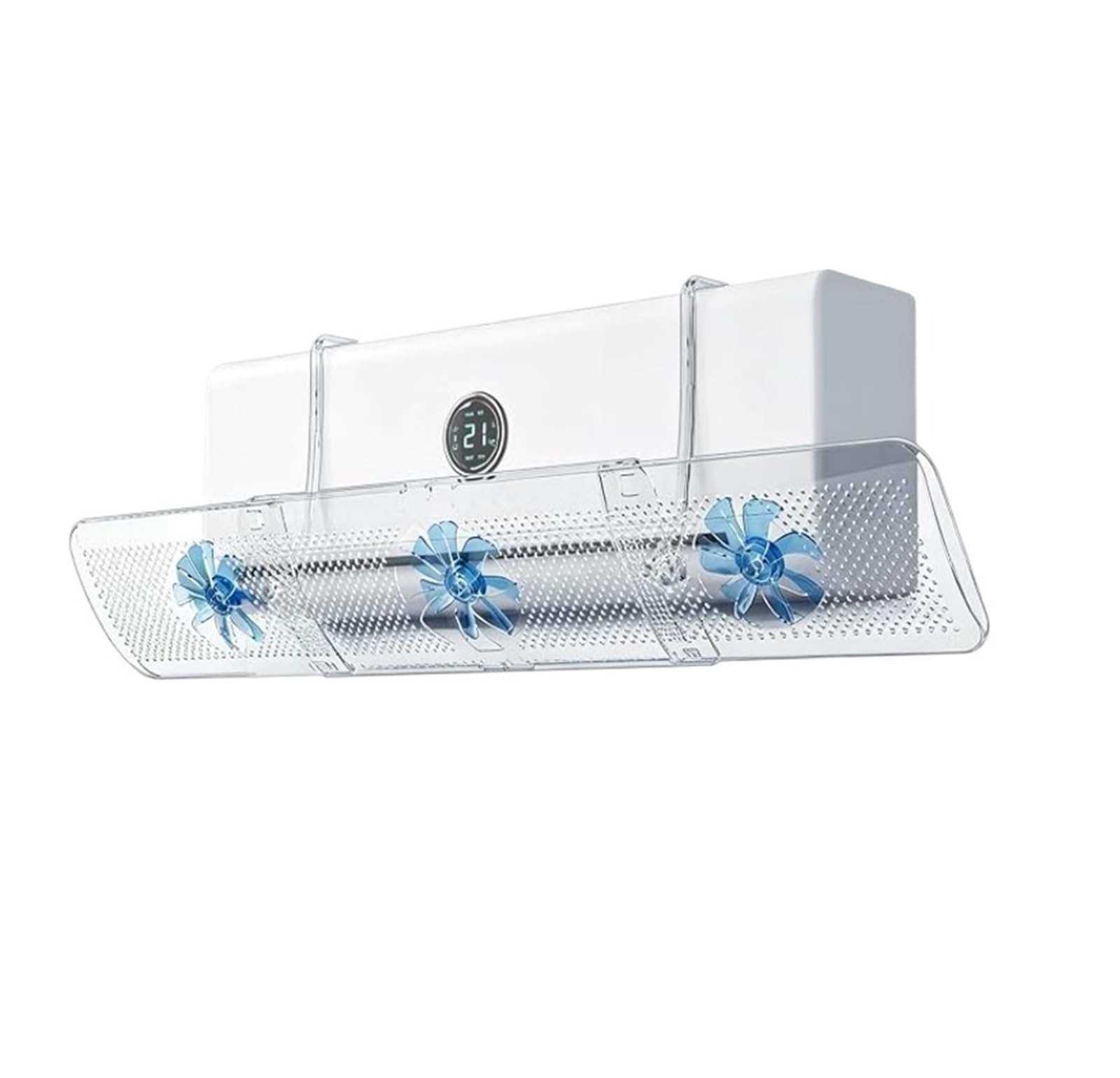 Juskaqzyi Clear Retractable Air Conditioner Deflector Air Vent Deflector