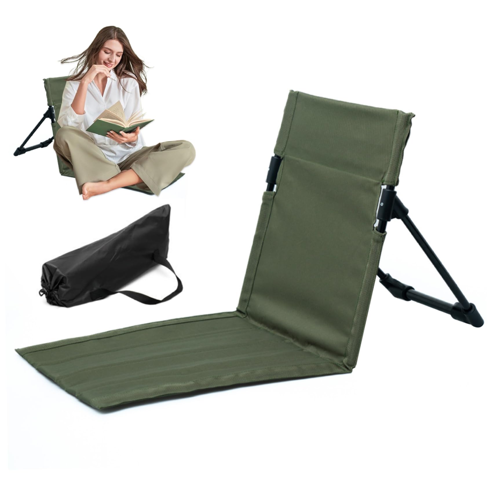 Chaise de plage étanche et pliante pour camping confort