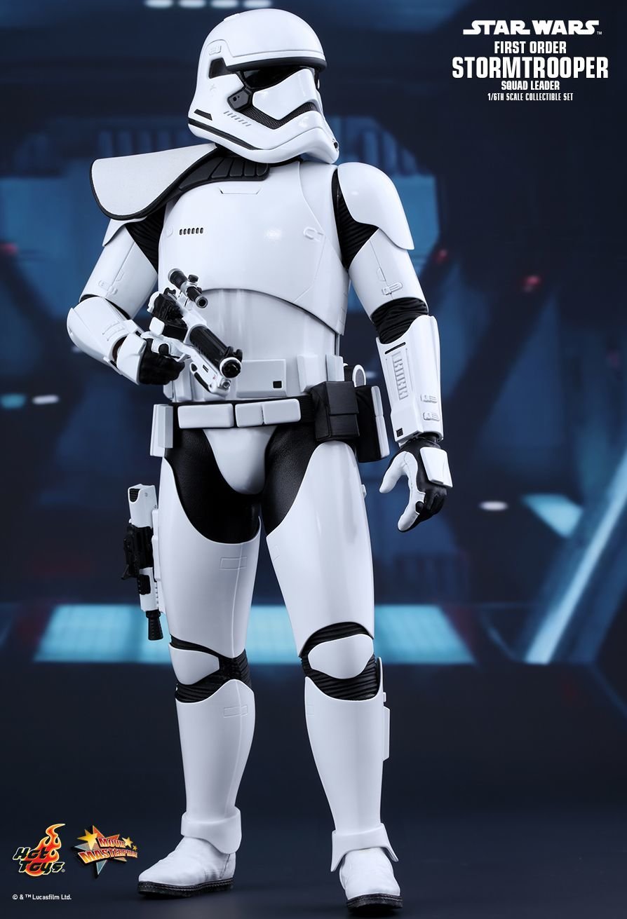 Figura First Order Stormtrooper Squad Leader Star Wars Episodio VII Sixth Scale 30cm