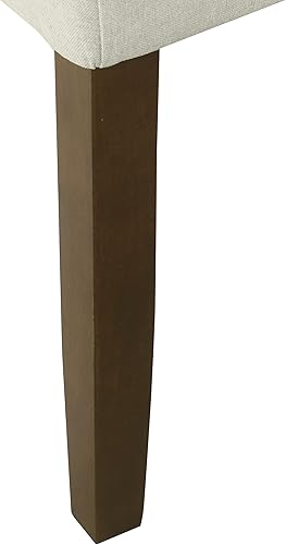 Miniatura 8 de HomePop Silla de comedor clásica Parsons - Tejido gris (juego de 2) Tejido gris,Azul geométrico,Tejido texturizado crema (juego de 2),Natural,Tejido