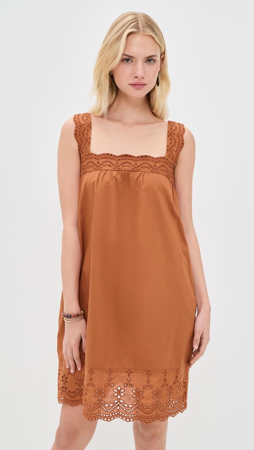 Playa Lucila Women's Tobacco Mini Dress - Image 2